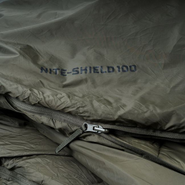 Saco de dormir momia Nite Shield 100 (10 a 14°C y +) - Verde Oliva - Highlander Forces