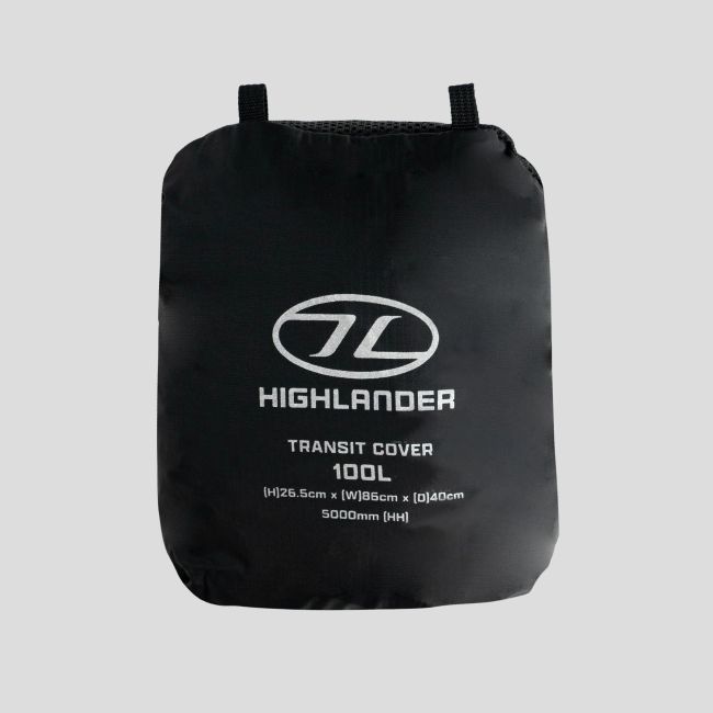 Waterdichte transporttas Transporta 100L - Zwart - Highlander