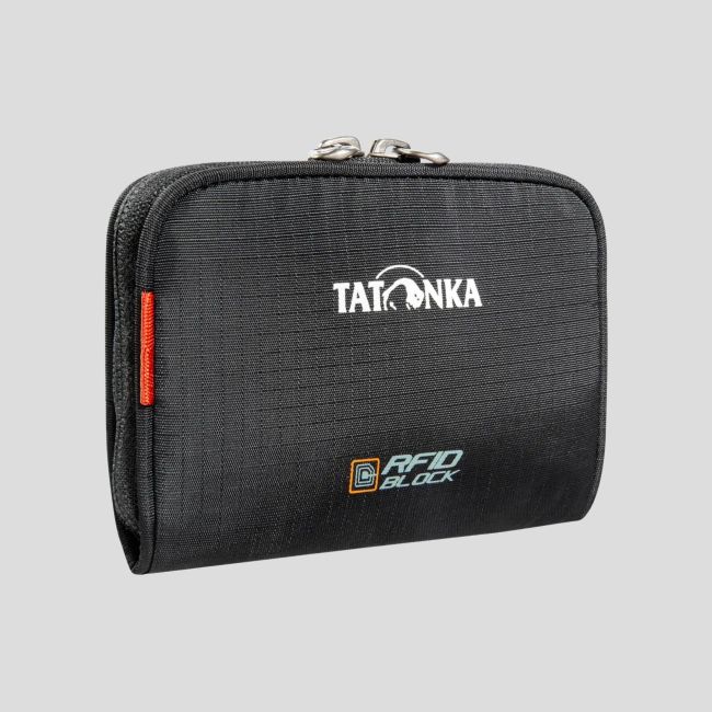 Portefeuille avec bloqueur RFID - 19x9x2cm - Noir - Tatonka