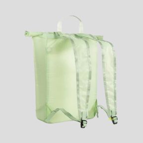 Mochila dobrável ultra leve SQZY - Verde claro - Tatonka