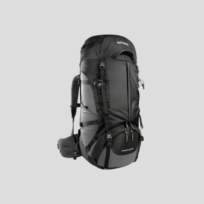 Plecak Yukon 50L+10L - Czarny/Szary tytanowy - Tatonka