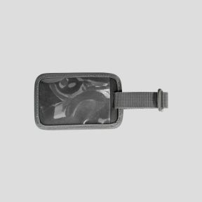 Travel Name Tag - Grigio titanio - Tatonka