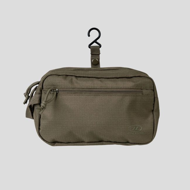 Trousse de toilette Sancho avec crochet - Ranger Green - Highlander Forces