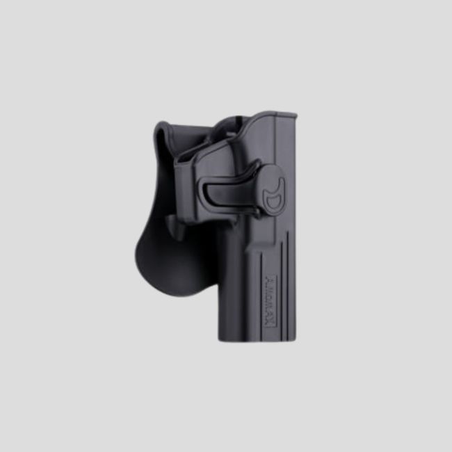 Kabura twarda polimerowa AM-MPG2 do S&W M&P9 - Czarna - Amomax