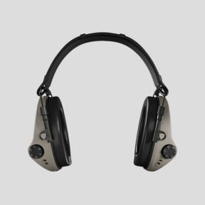 Cuffia antirumore con archetto in cuoio nero Suprême T2 (SNR : 29db) - Tan - MSA Sordin