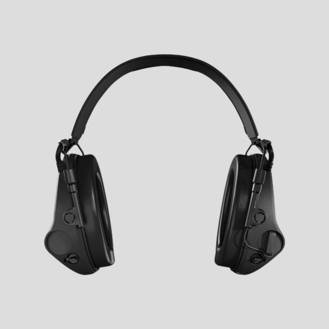 Casque anti-bruit avec serre-tête en cuir noir Suprême T2 (SNR : 29db) - Noir - MSA Sordin