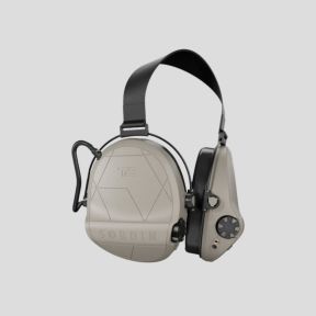 Gehörschutz-Headset mit schwarzem Stoff-Nackenbügel Suprême T2 (SNR: 29dB) - Tan - MSA Sordin
