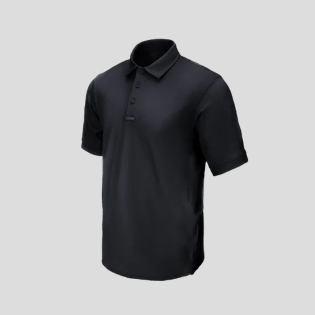 Polo z krótkim rękawem taktyczne Dri-Flex - Czarne - Condor Outdoor