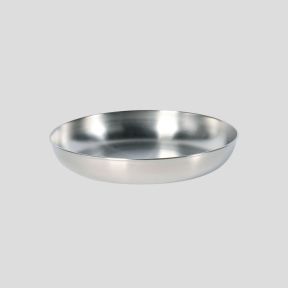 Assiette 19cm acier inoxidable - Tatonka