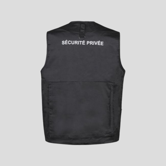 Colete Reporter Segurança - Preto - CityGuard