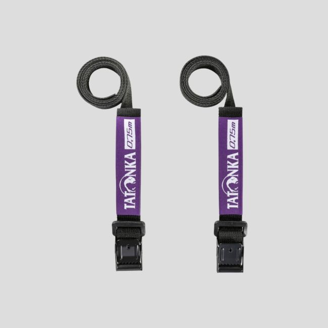 Par de correas 18mmx0,75m - Negro - Tatonka