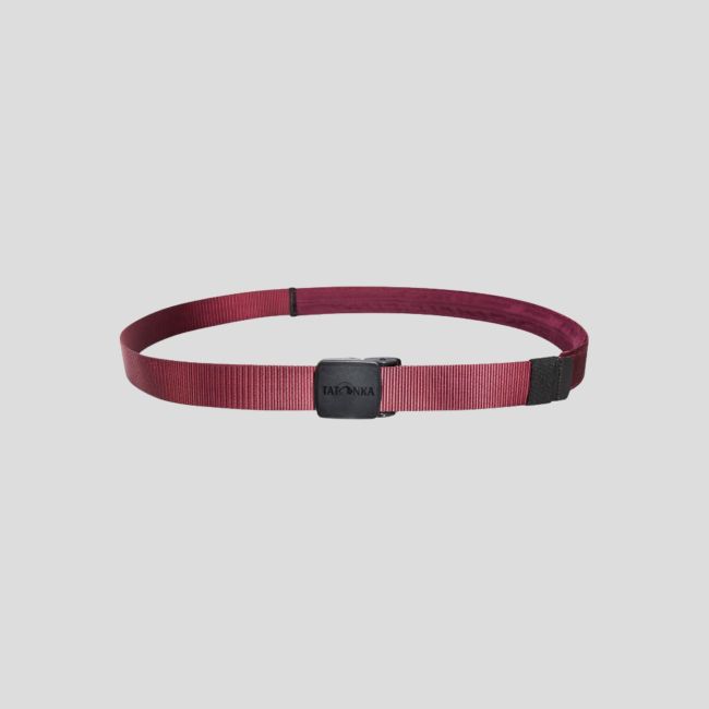 Riem met binnenzak met rits 30mm - Bordeaux - Tatonka