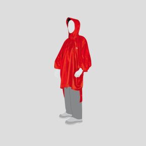 Poncho de pluie M/L - Rouge - Tatonka