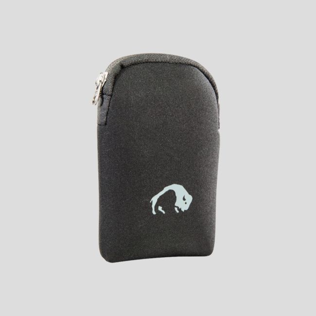 Stoßfestes Gürteletui für Smartphone - 14x9,5cm - Schwarz - Tatonka