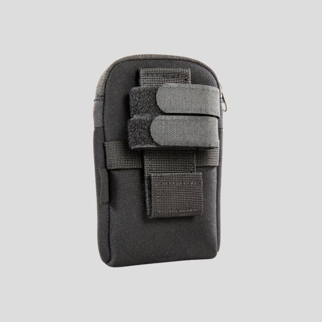 Stoßfestes Gürteletui für Smartphone - 14x9,5cm - Schwarz - Tatonka