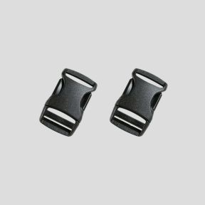 Fibbia per zaino - 25mm - Nero - Tatonka