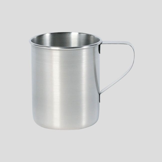 Graduierter Becher mit Griff - 250ml - Edelstahl - Tatonka