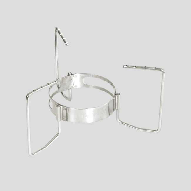 Rechaud pour poele en acier - Inox - Tatonka