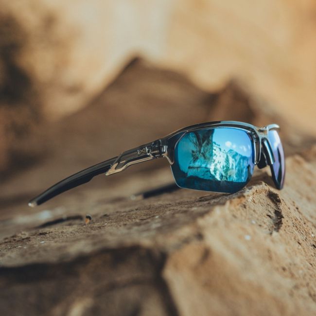 Lunettes de soleil Jakl (verres Captivate™ miroirs Rouges) - Gris Transparent - Wiley X