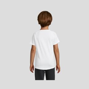 T-shirt a maniche corte raglan Sporty bambino - Bianco - Sol's