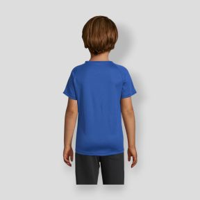 Tee-shirt à manches courtes raglan Sporty enfant - Royal - Sol's