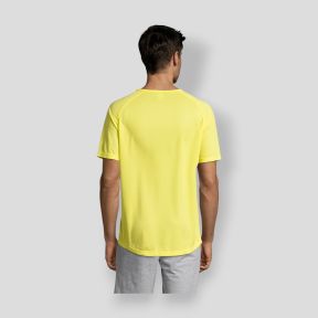 T-shirt de mangas raglan Sporty homem - Limão - Sol's
