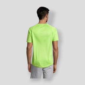 T-shirt a maniche raglan Sporty uomo - Verde Mela - Sol's