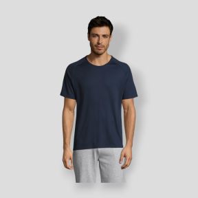 T-shirt a maniche raglan Sporty uomo - French Marine - Sol's