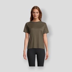 Damen Raglan-T-Shirt Vortex - Army - Sol's