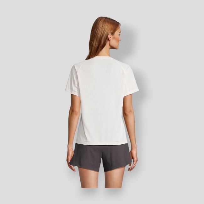 T-shirt a maniche raglan Vortex donna - Écru - Sol's