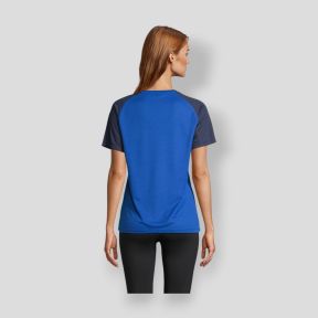 Tee-shirt met raglanmouwen Vortex dames - French Marine/Royal - Sol's