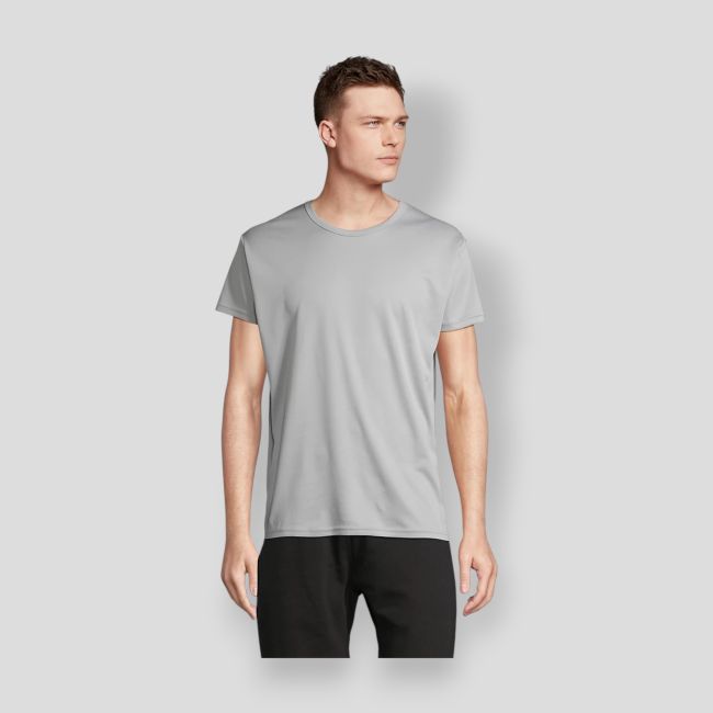 Camiseta de deporte Sprint - Gris Puro - Sol's