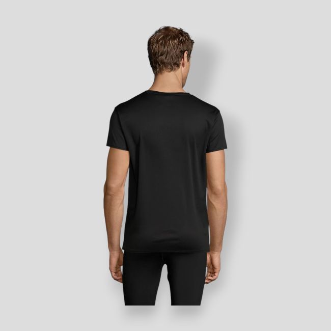 T-shirt da sport Sprint - Nero - Sol's