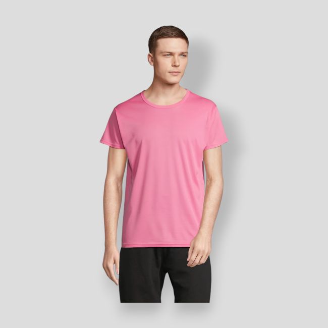 T-shirt sportiva Sprint - Rosa Nastro - Sol's