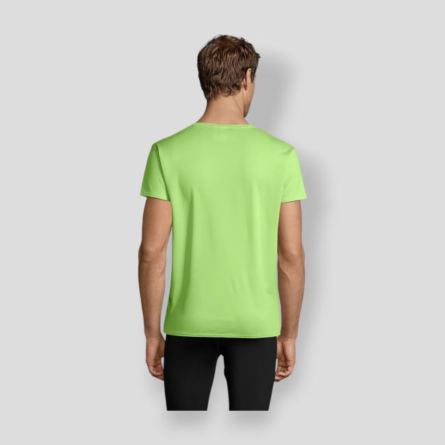 T-shirt de desporto Sprint - Verde Maçã - Sol's
