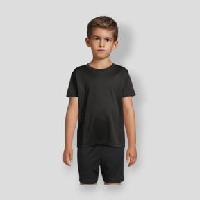 Tee-shirt de sport Sprint enfant - Noir - Sol's