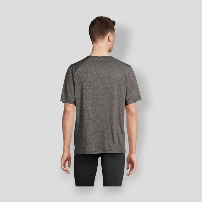 Tee-shirt de sport Storm - Noir Chiné/Noir - Sol's