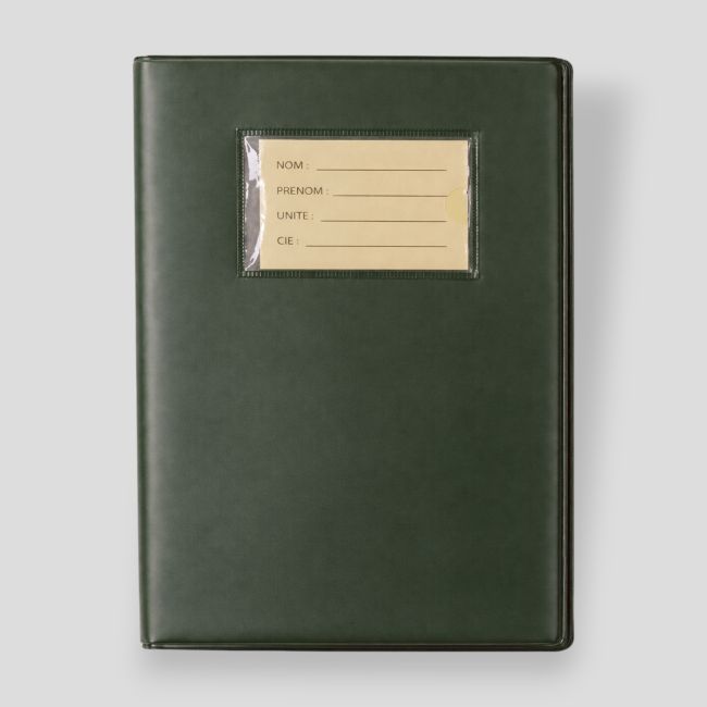 Documentenbeschermer A5 in PVC - Olijfgroen - OPEX