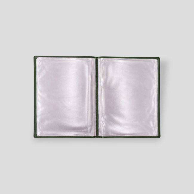 Carpeta portadocumentos A5 en PVC - Verde Oliva - OPEX