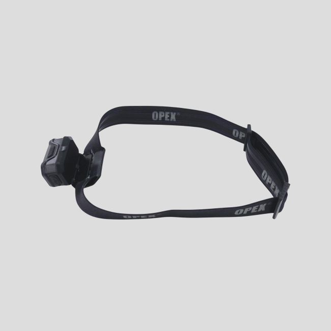 Wiederaufladbare LED-Stirnlampe (800 Lumen) - Schwarz - OPEX