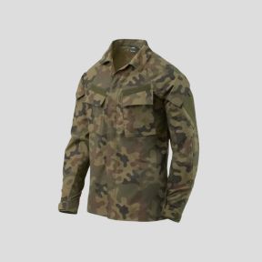 Veste - Tissu Ripstop extensible en polycoton - PL Woodland - Helikon