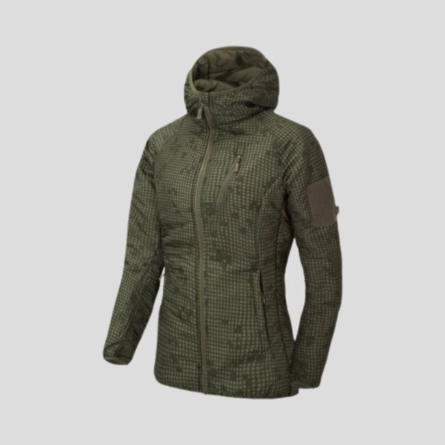 Sweat à capuche Kurtka femme WOLFHOUND® - Camouflage Nuit Désert - Helikon