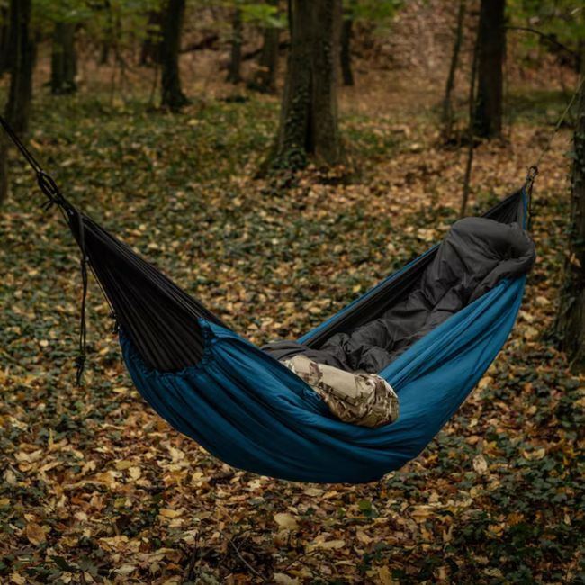 Poncho SWAGMAN ROLL - Bleu turquoise - Helikon