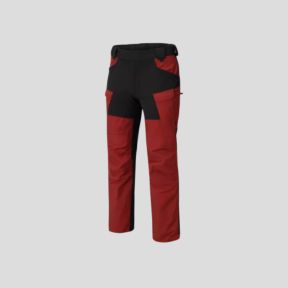 Pantalon hybride Outback - Rouge cramoisi / Noir - Helikon