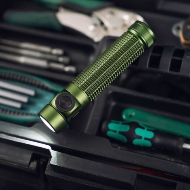 Torcia tattica stroboscopica Baton 4 Pro - Verde Oliva - Olight