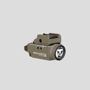 Tactische lamp met groene laser Baldr S (800 lumen) - Coyote - Olight