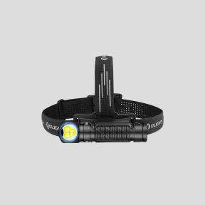 Lampe frontale orientable et rechargeable Perun 3 (3 000 lumens) - Noir - Olight