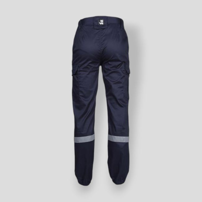 Brandveiligheidsbroek met elasthaan SAFETY - Marine - Nine Worths