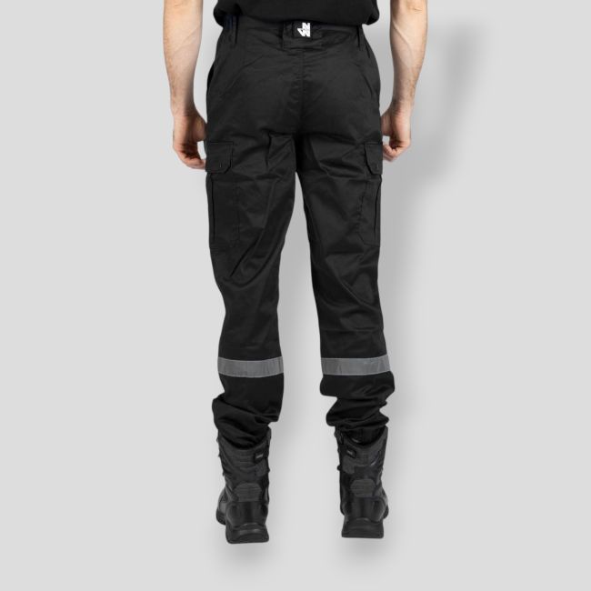 Pantalon Sécurité avec élasthanne SAFETY - Noir - Nine Worths