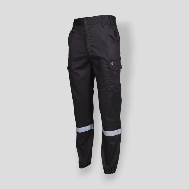 Pantalone Sicurezza con elastan SAFETY - Nero - Nine Worths